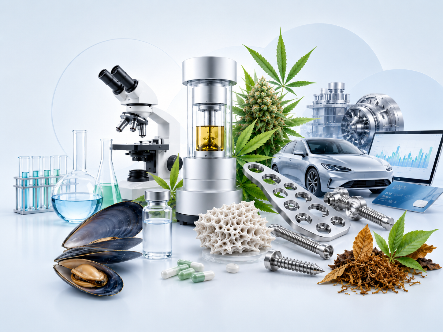 Industrial and laboratory technology collage